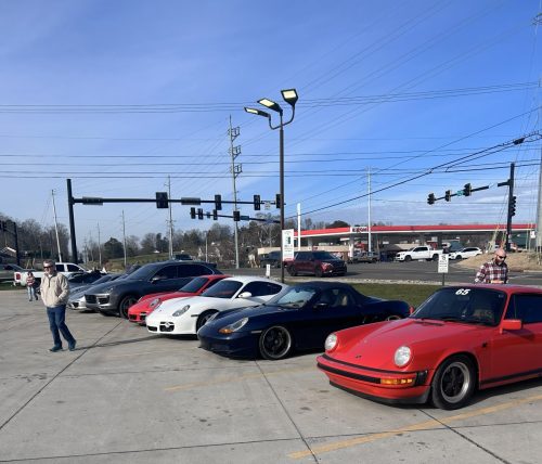 Meeting up at the start point